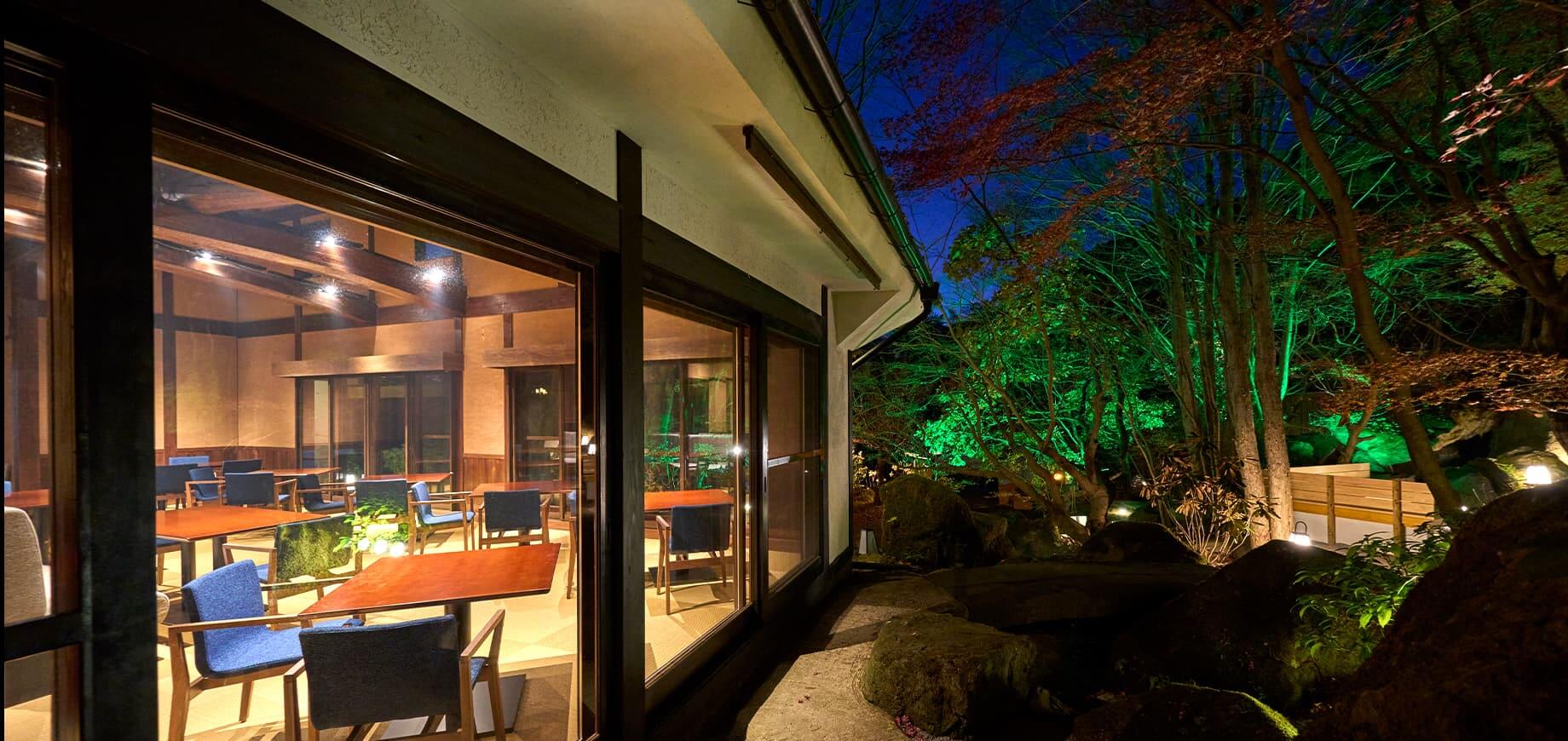 由布岳望み、 温泉に浸る、 非日常を独り占め