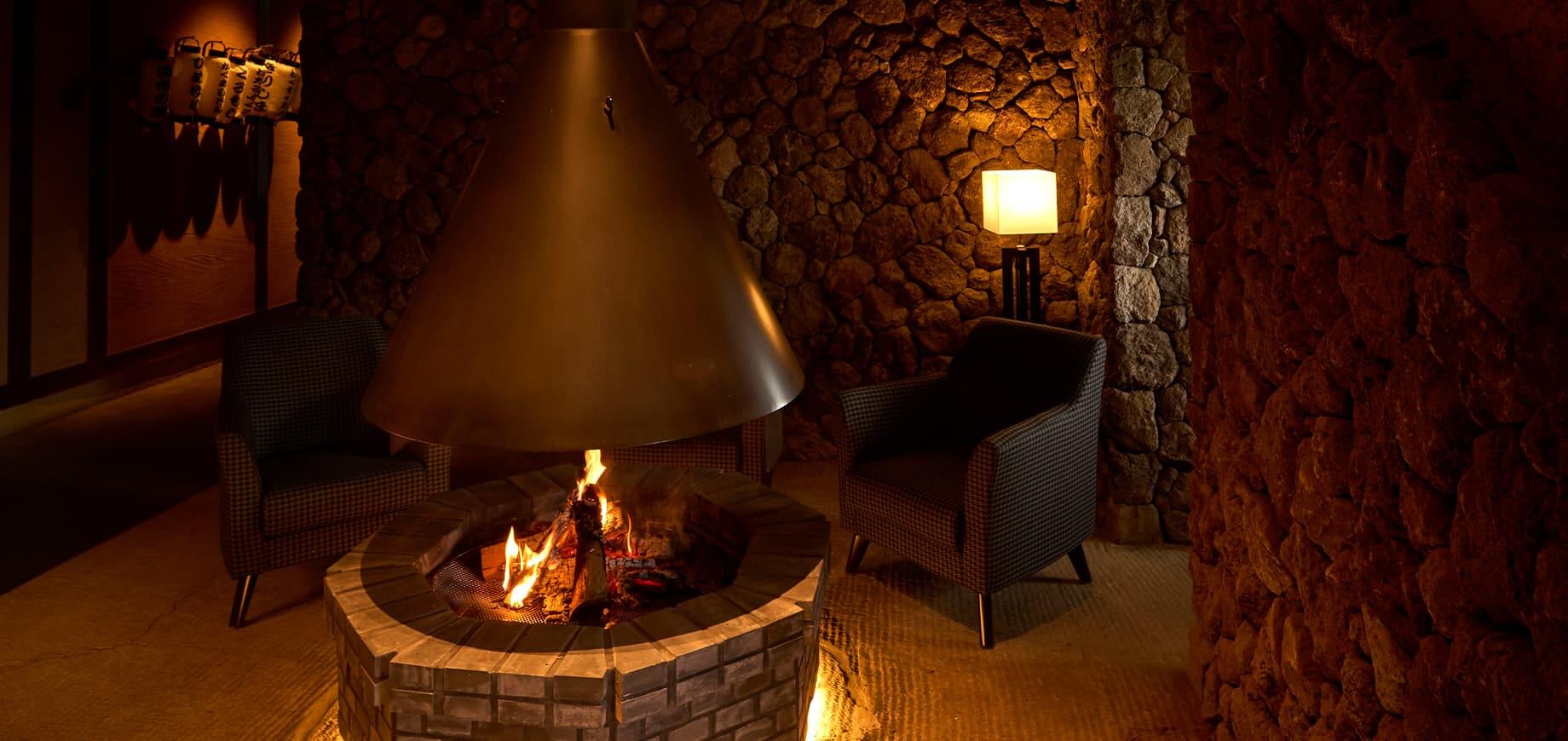 由布岳望み、 温泉に浸る、 非日常を独り占め